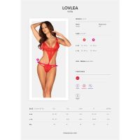 Obsessive Lovlea kanten body met geometrisch patroon
