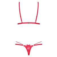 Obsessive Lovlea kanten body met geometrisch patroon