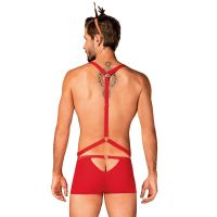 Obsessive Mr Reindy set met short, harnas en haarband, afbeelding 2