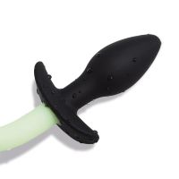 IntoYou glow in the dark buttplug met hondenstaart, afbeelding 6