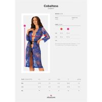 Obsessive Cobaltess kanten kimono, afbeelding 3