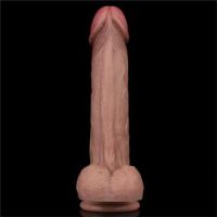 Lovetoy dual layer dildo 9"