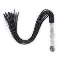 LateToBed flogger met glazen handvat 70 cm, afbeelding 4