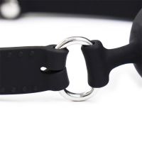 LateToBed verstelbare siliconen dildogag 36-52 cm, afbeelding 6