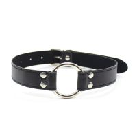 LateToBed metalen O-ring gag, ring 5 cm