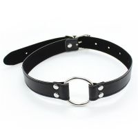 LateToBed metalen O-ring gag, ring 5 cm, afbeelding 2