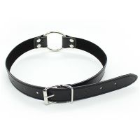 LateToBed metalen O-ring gag, ring 5 cm, afbeelding 3