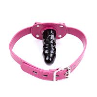 LateToBed verstelbare dildogag 46-58 cm, dildo 10 cm