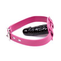 LateToBed verstelbare dildogag 46-58 cm, dildo 10 cm, afbeelding 3