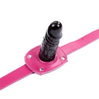 LateToBed verstelbare dildogag 46-58 cm, dildo 10 cm, afbeelding 5