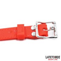 LateToBed ademende siliconen ballgag S - 4 cm, afbeelding 8