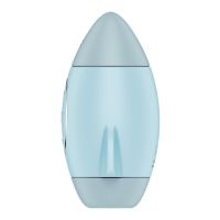Satisfyer Mission Control clitoriszuiger en vibrator (blauw), afbeelding 4
