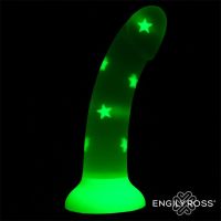 Dildox by Engily Ross glow in the dark dildo Confetti Star 17 cm, afbeelding 2