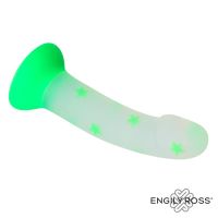 Dildox by Engily Ross glow in the dark dildo Confetti Star 17 cm