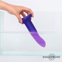 Dildox by Engily Ross kleurveranderende dildo, paars naar roze, maat S 14 cm, afbeelding 6