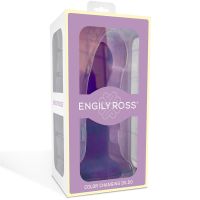 Dildox by Engily Ross kleurveranderende dildo, paars naar roze, maat S 14 cm, afbeelding 4