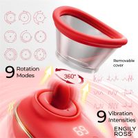 Engily Ross Lizer stimulator met likken en vacuümpomp, afbeelding 6