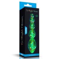 Lovetoy Dark Twilight glow-in-the-dark glazen dildo, afbeelding 3