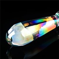 Lovetoy Twilight Gleam glazen dildo Rising Ripples 19 cm, afbeelding 3