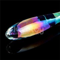 Lovetoy Twilight Gleam glazen dildo Double Delight 23 cm, afbeelding 3