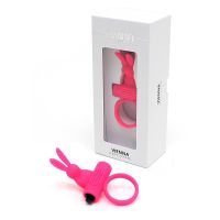 Rimba Vienna bunny cockring (roze), afbeelding 3