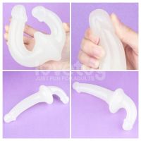 Lovetoy dubbele dildo Lumino Play met blauw licht 10,5", afbeelding 11