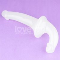 Lovetoy dubbele dildo Lumino Play met blauw licht 10,5"