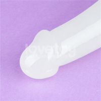 Lovetoy dubbele dildo Lumino Play met blauw licht 10,5", afbeelding 8