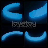 Lovetoy dubbele dildo Lumino met blauw licht 18,5", afbeelding 7