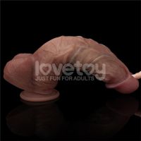 Lovetoy dubbellaags dildo XXL 10,5" (zwart), afbeelding 9
