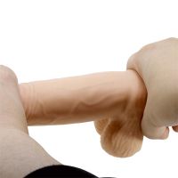 Baile Duvall realistische dildo met schuifhuid 19,4 cm, afbeelding 8