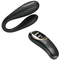 Pretty Love Nathan koppelvibrator met digitaal scherm en afstandsbediening, afbeelding 3