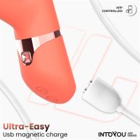 IntoYou Mindy vibrator met op- en neergaande kralenring en vinger, afbeelding 3