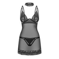 Obsessive Donarella chemise met string en choker