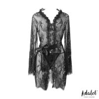 Adalet Lingerie Sora peignoir met lange mouwen maat 44-46, afbeelding 4