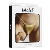 Adalet Lingerie Daphne klassieke string (goud), afbeelding 3