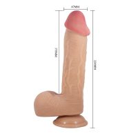 Baile Emeka dildo met schuifhuid 9,2", afbeelding 8