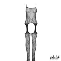 Adalet Lingerie Lilly open bodystocking met jarretels, afbeelding 3
