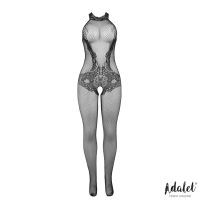 Adalet Lingerie Olin visnet bodystocking met open kruis, afbeelding 3