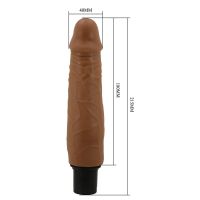 Pretty Love Waldorf realistische dildo met schuifhuid 8,5", afbeelding 8