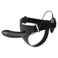 Pretty Love Myron strap-on met vibrerende dildo 7,2", afbeelding 3