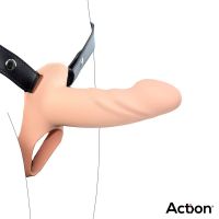 Action strap-on met holle dildo, 4-5 cm dik, afbeelding 4