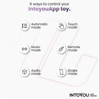 IntoYou vibrerend eitje met draaiende kralen en app, afbeelding 4