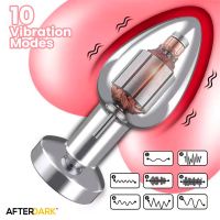 AfterDark Dimpor chromen buttplug, afbeelding 2