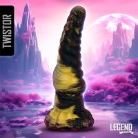 Legend Twistor fantasiedildo vloeibaar silicone 17,6 cm, afbeelding 7