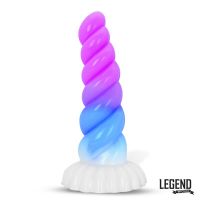 Legend Aeros fantasiedildo vloeibaar silicone 21,5 cm, afbeelding 3