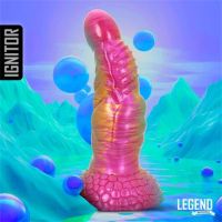Legend Ignitor fantasiedildo vloeibaar silicone 18,3 cm