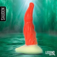 Legend Sauden dildo vloeibaar siliconen 22,5 cm, afbeelding 2