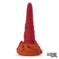 Legend Rubygon dildo vloeibaar siliconen 24,5 cm, afbeelding 5