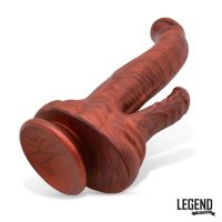 Legend Bycephalor dildo vloeibaar siliconen 23,5 cm, afbeelding 3